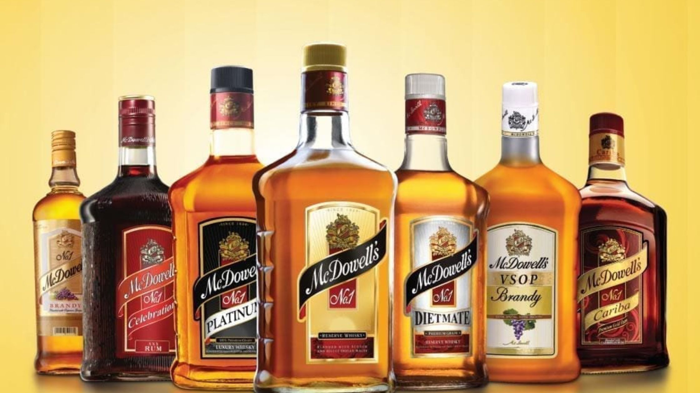 McDowell's No. 1 Whisky Variants and Pricing